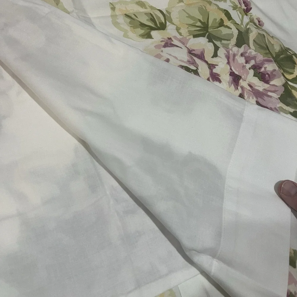 Rose Cottagecore Handmade Curtain Panels 42x82